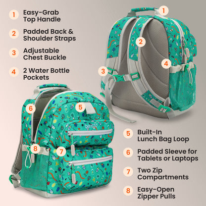 Bentgo Kids Prints Backpack