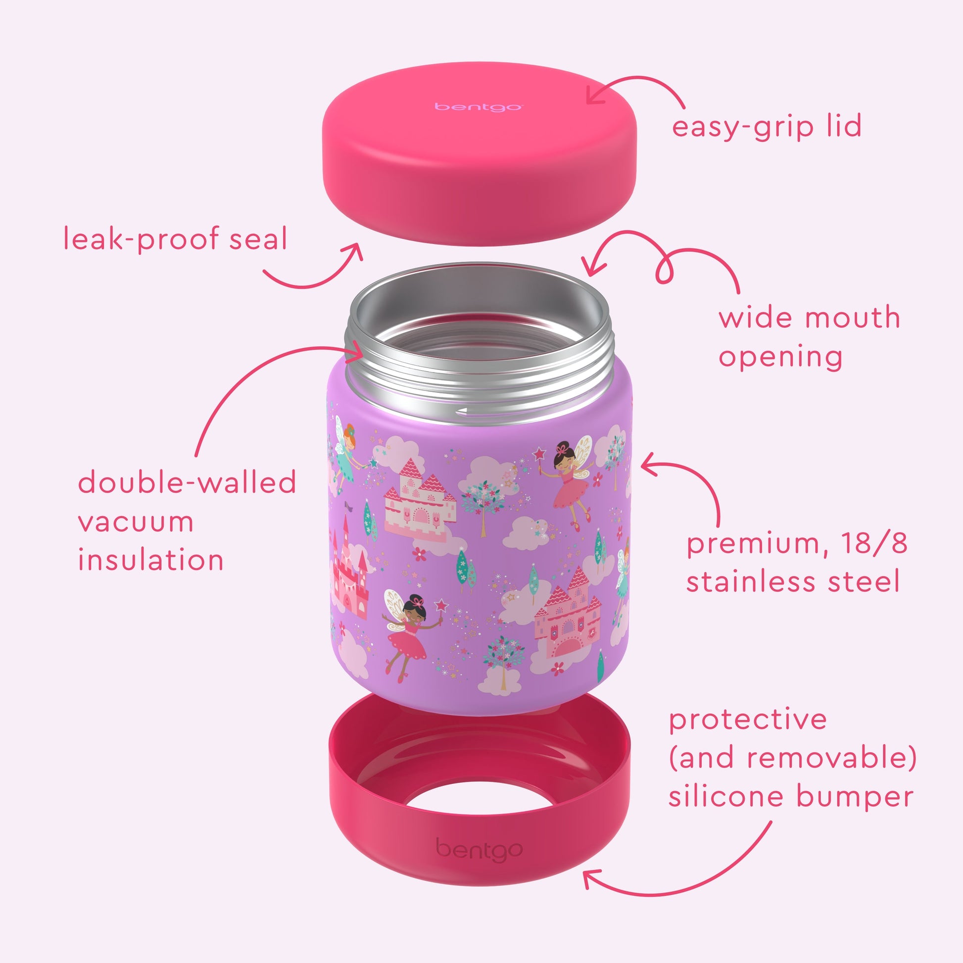 Bentgo Kids Stainless Steel Food Jar