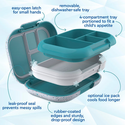 Bentgo Chill Kids Lunch Box & 2 Extra Trays with Lids