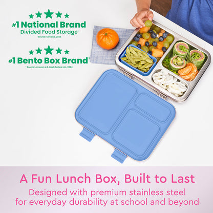 Bentgo Kids Stainless Steel Prints Lunch Box