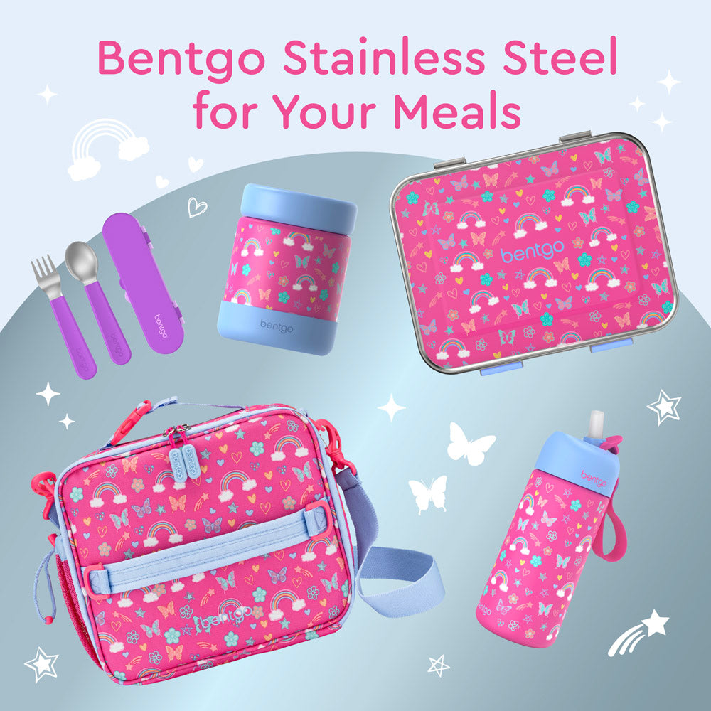Bentgo Kids Stainless Steel Prints Lunch Box