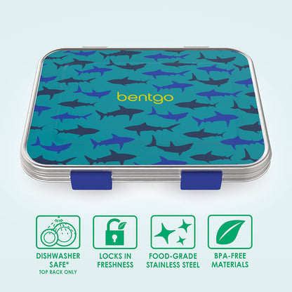 Bentgo Kids Stainless Steel Prints Lunch Box