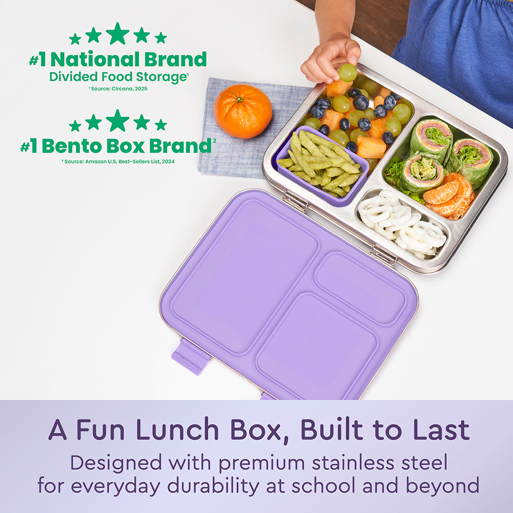 Bentgo Kids Stainless Steel Prints Lunch Box
