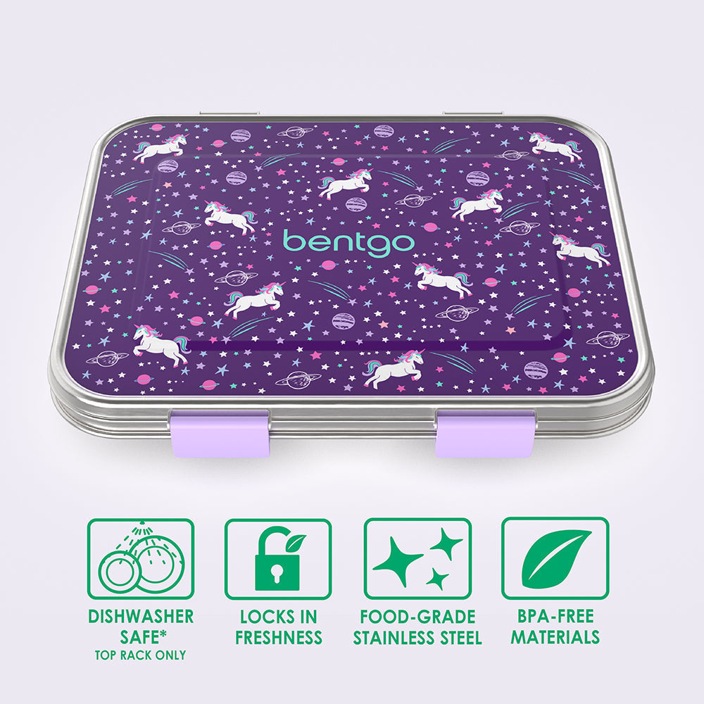 Bentgo Kids Stainless Steel Prints Lunch Box