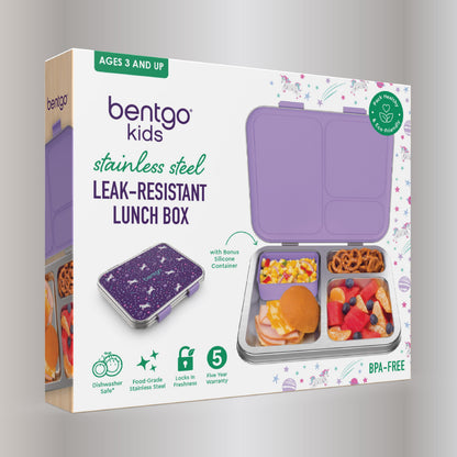 Bentgo Kids Stainless Steel Prints Lunch Box