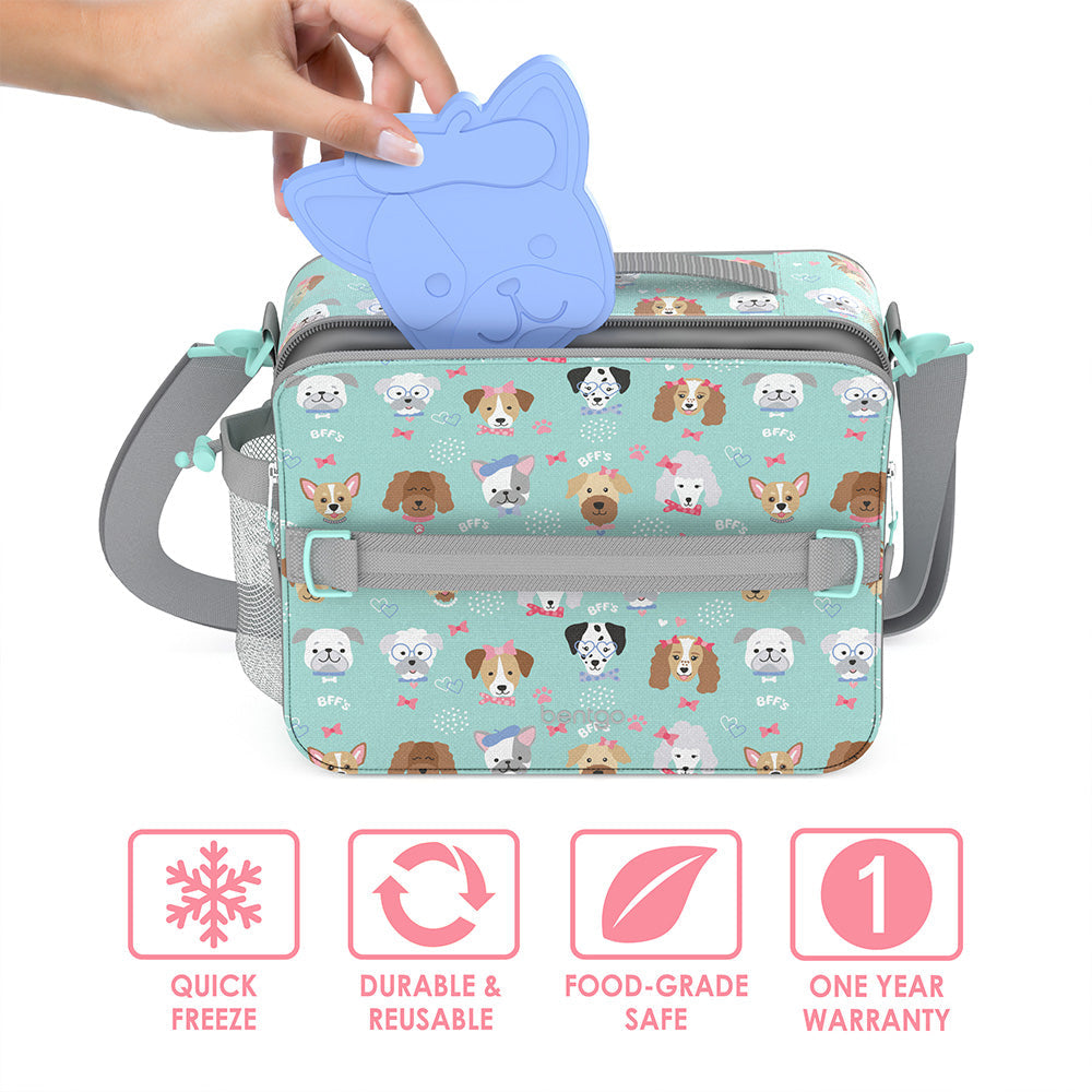 Bentgo Buddies Reusable Ice Packs (4-Pack)